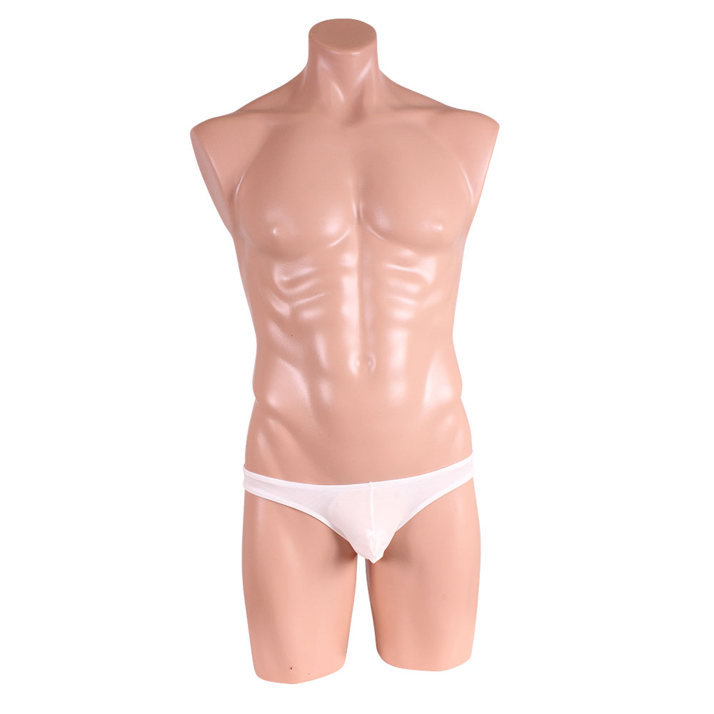 定番もっこりイケメンフルバック　ホワイト